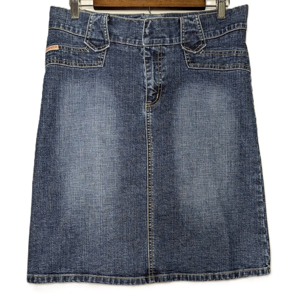 Guess Jeans Vintage Stretch Skirt Y2K 80s 90s Size 29